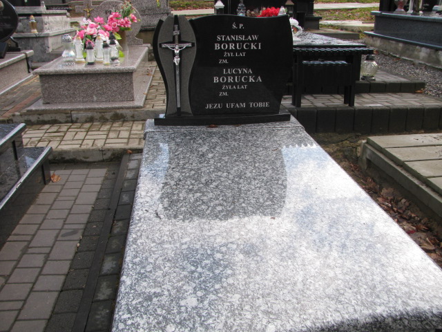Grób Lucyna Borucka